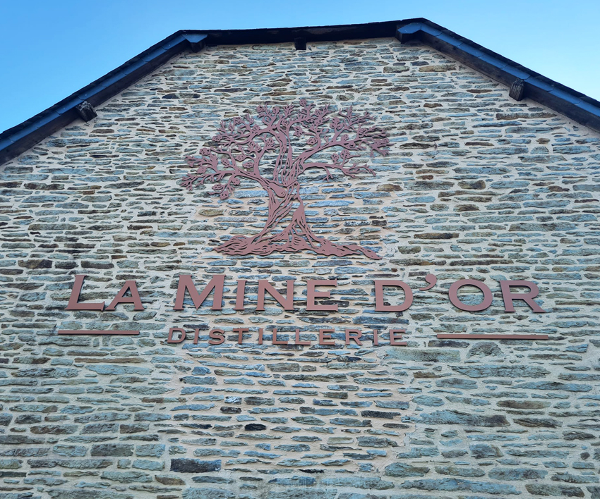 Travaux à La distillerie de La Mine d'Or